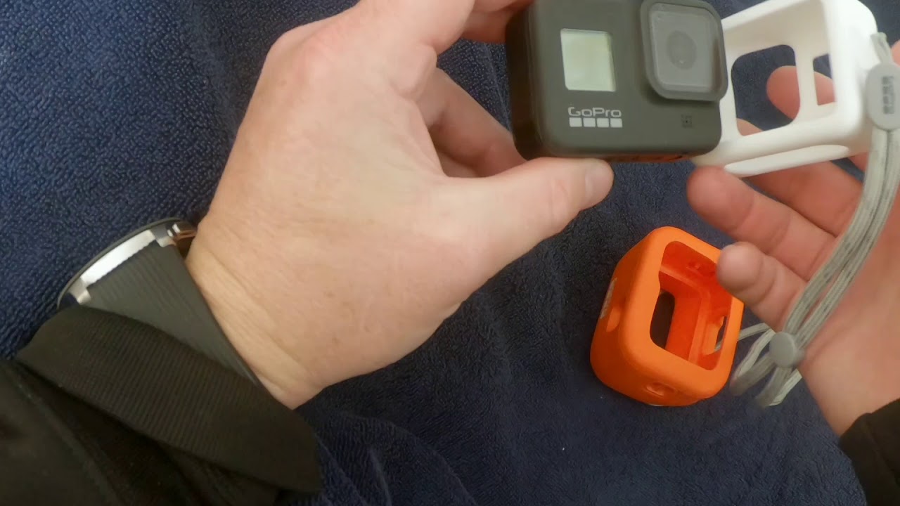 GoPro HERO8 Black and Silicone Installation and Removal HERO - YouTube