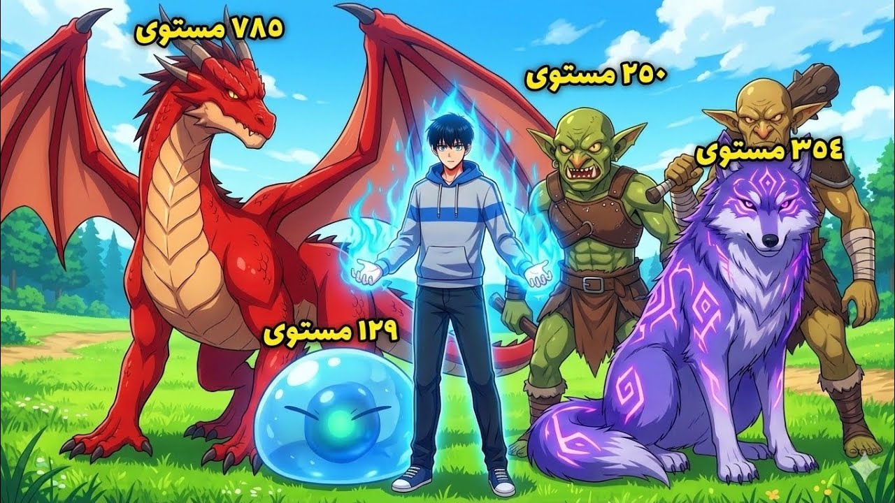 شاب يسخرون منه بسبب ضعفه يكمل آخر مرحلة في لعبته المفضلة فيحصل على مهارة أسطورية  حياته بالكامل ⚔️🔥