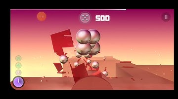 Smash Hit Gameplay Training Mode (Unlimited Balls) (Smash Hit in Description) No Powerups