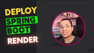 DEPLOY SPRING BOOT NO RENDER