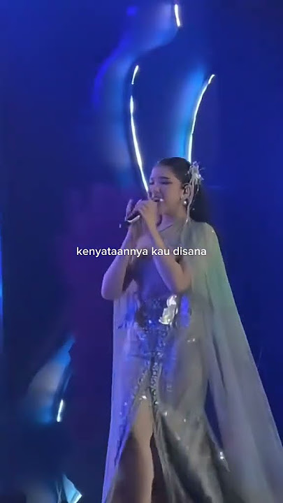 Ku cemburu namun hanya sebatas 🥀 #tiaraandini #konser #laguviral