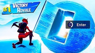 How To Get Into THE ICE SPHERE in Fortnite Battle Royale