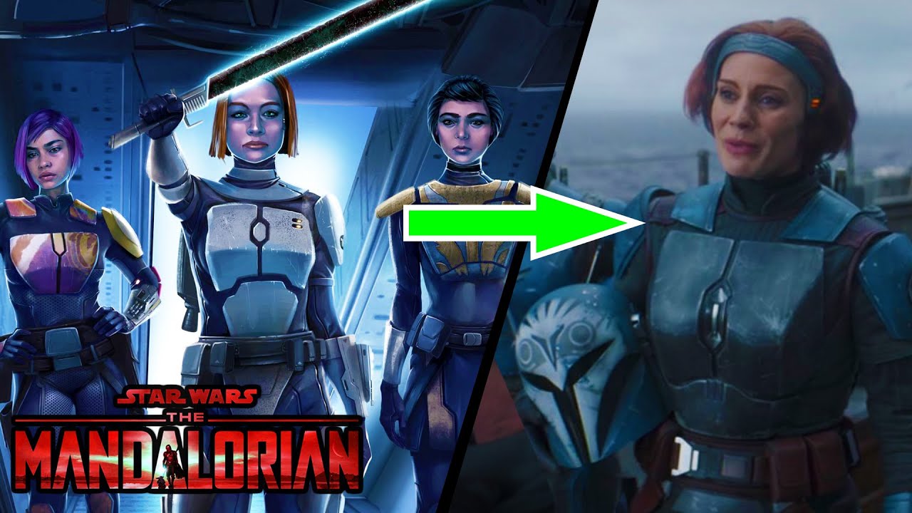 How Did Bo Katan Lose The Darksaber To Moff Gideon Mandalorian Season 2 Episode 3 Theory Youtube