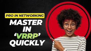 Configure VRRP Like a Pro 💡  Hands‑On Networking Tutorial