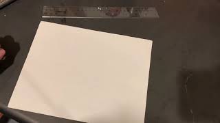 Draw a cube using one point perspective
