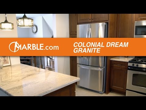 Colonial Cream Granite Countertops Ii Youtube