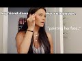 My boyfriend does my VOICEOVER.. makeup tutorial