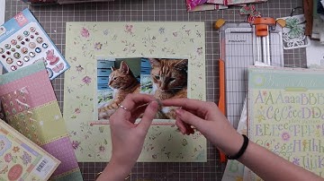 Best Girl - 12x12 Multi-Photo Layout Process Video // HTKAKWS November 2019