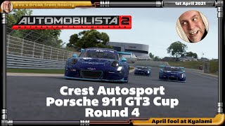 AMS2 - Crest Autosport Porsche GT3 Cup Round 4 - HP Reverb G2 - DOF Reality H3