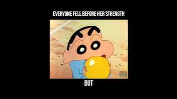 She defeated everyone.. but lost to the one her heart chose #shinchan #aichan #emotional #viralshort