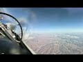 Inside The Cockpit Of An Israeli Fighter Jet Flying To Tehran