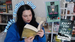 a cosy weekly reading vlog 🐝📘🎨🌤💙🌿