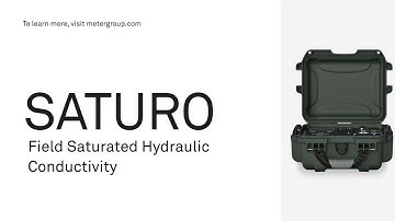 SATURO Infiltrometer for Measuring Saturated Hydraulic Conductivity