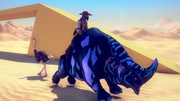 Ride any creature with Horse Animset Pro for Unity