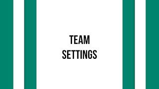 GameChanger - Team Settings screenshot 2