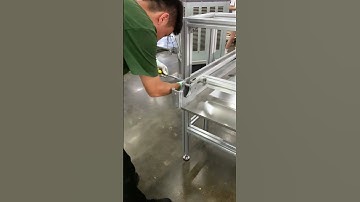 Precision Material Handling Starts with Our Conveyors #conveyors #machine #linkconveyors #cnc