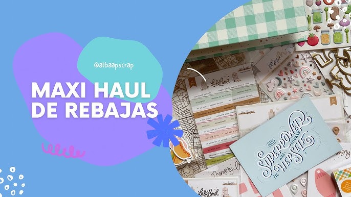 HAUL scrap y manualidades💰COMPRAS DE LUJO💰scrapbooking DELUXE