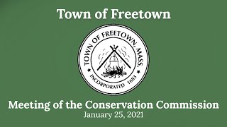 Conservation Commission Meeting, 1/26/21