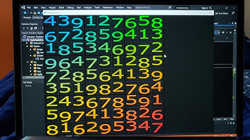 Sudoku Solver using OpenGL in C++