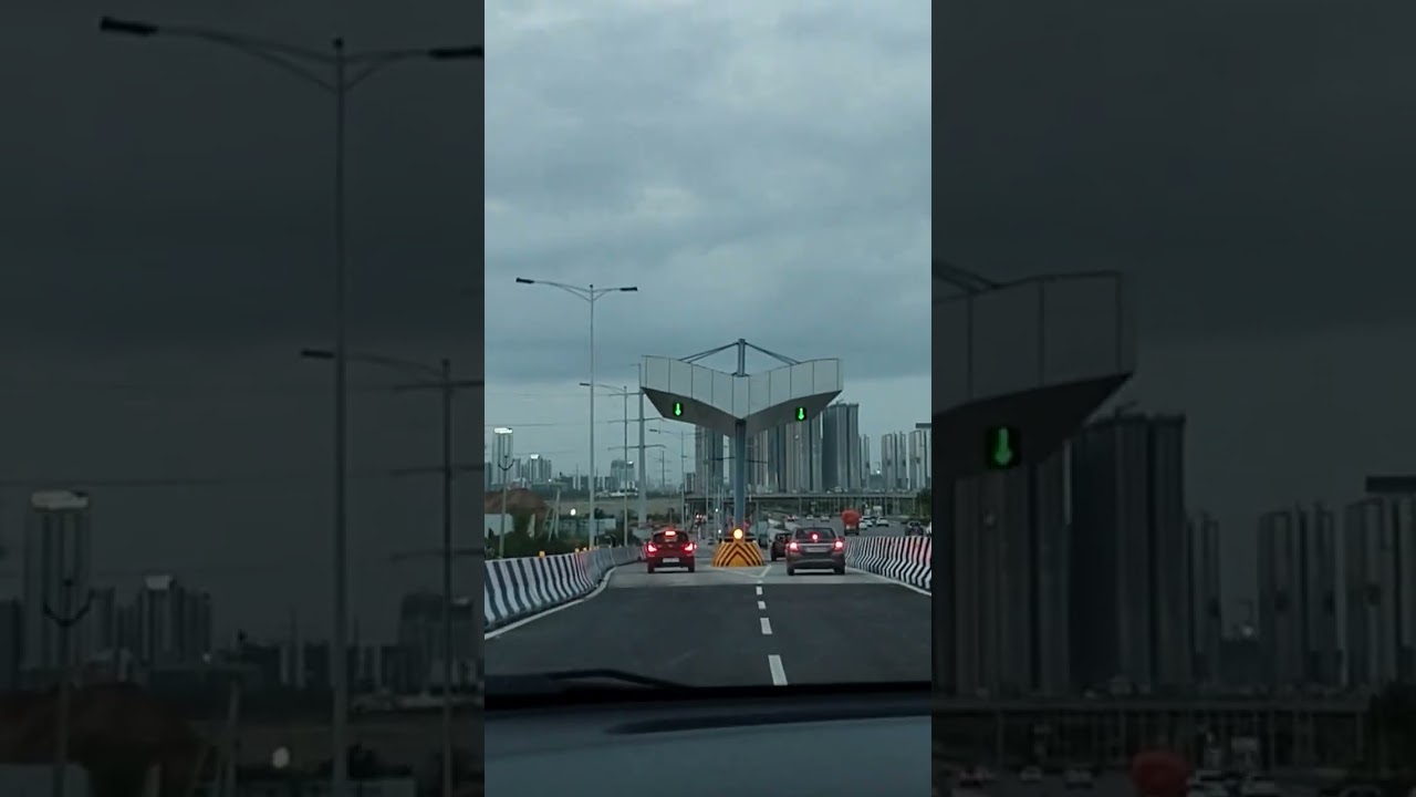 Hyderabad Ring Road in the outskirts of the City 