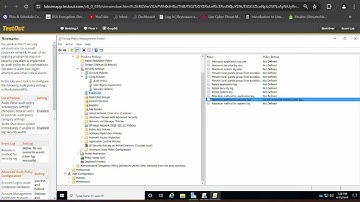 14.1.4 Configure Advanced Audit Policy : TestOut