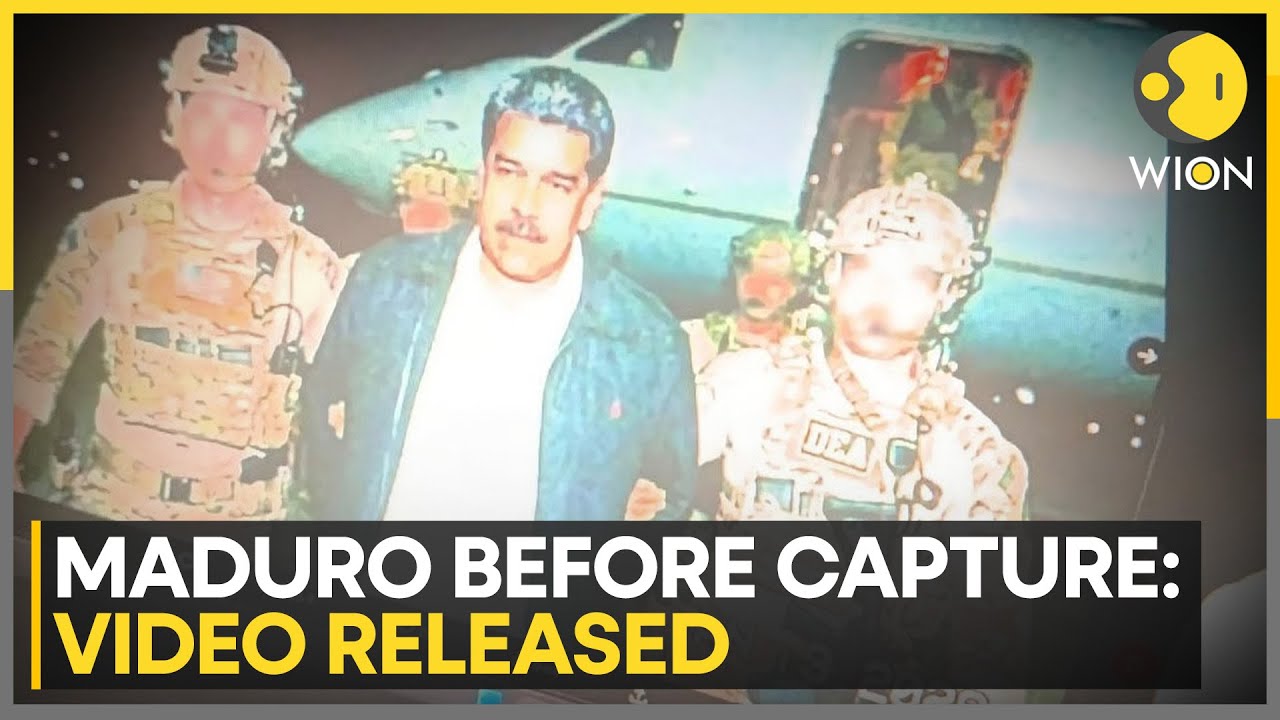 Venezuela Releases Video of Maduro Before Capture | WION News