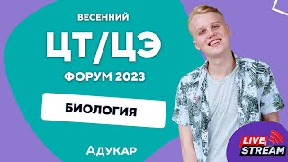 Биология ЦТ, ЦЭ 2023 | Весенний ЦТ, ЦЭ-форум для абитуриентов | Решение задач по биологии