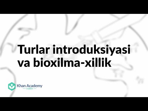 Turlar introduksiyasi va bioxilma-xillik | Ekologiya | Biologiya