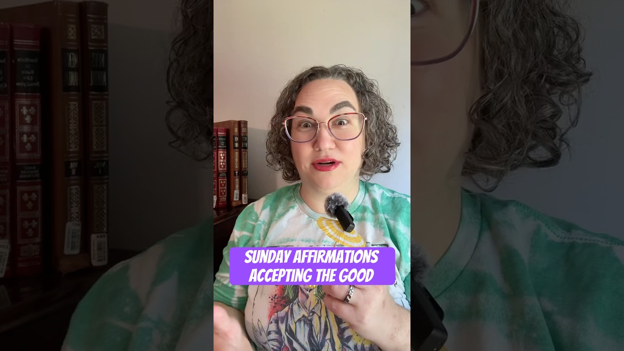 Sunday Affirmations accept the good is hard for cult survivors