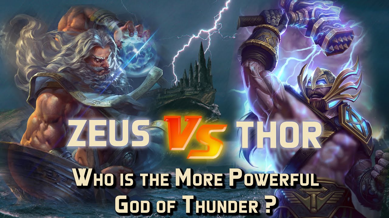 Who wins in a fight and who's more powerful in general, Zeus or