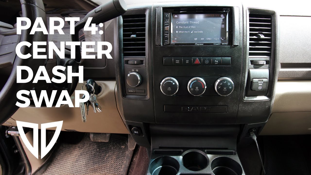How To Swap A Ram Center Dashboard Part 4 Converting The Center Dash