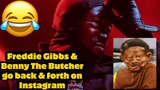 Freddie Gibbs VIOLATES Benny The Butcher For Getting SHOT \& He CLOWNS Freddie For Getting ROBBED