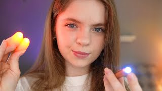 ASMR Fast & Aggressive Eye Exam WITH Light Triggers 👀 Medical roleplay doctor, follow instructions