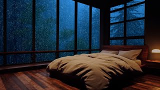 Rain Sounds for Sleeping ⛈ Heavy Rain & Intense Thunder Relax for Deep Sleep, Study, Relieve Stress