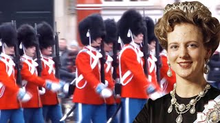 Video thumbnail of "Danish Military March - Dronning Margrethe II’s Parademarch"