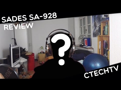 Sades SA-928 Gaming Headset Review | German | FullHD | CTechTV