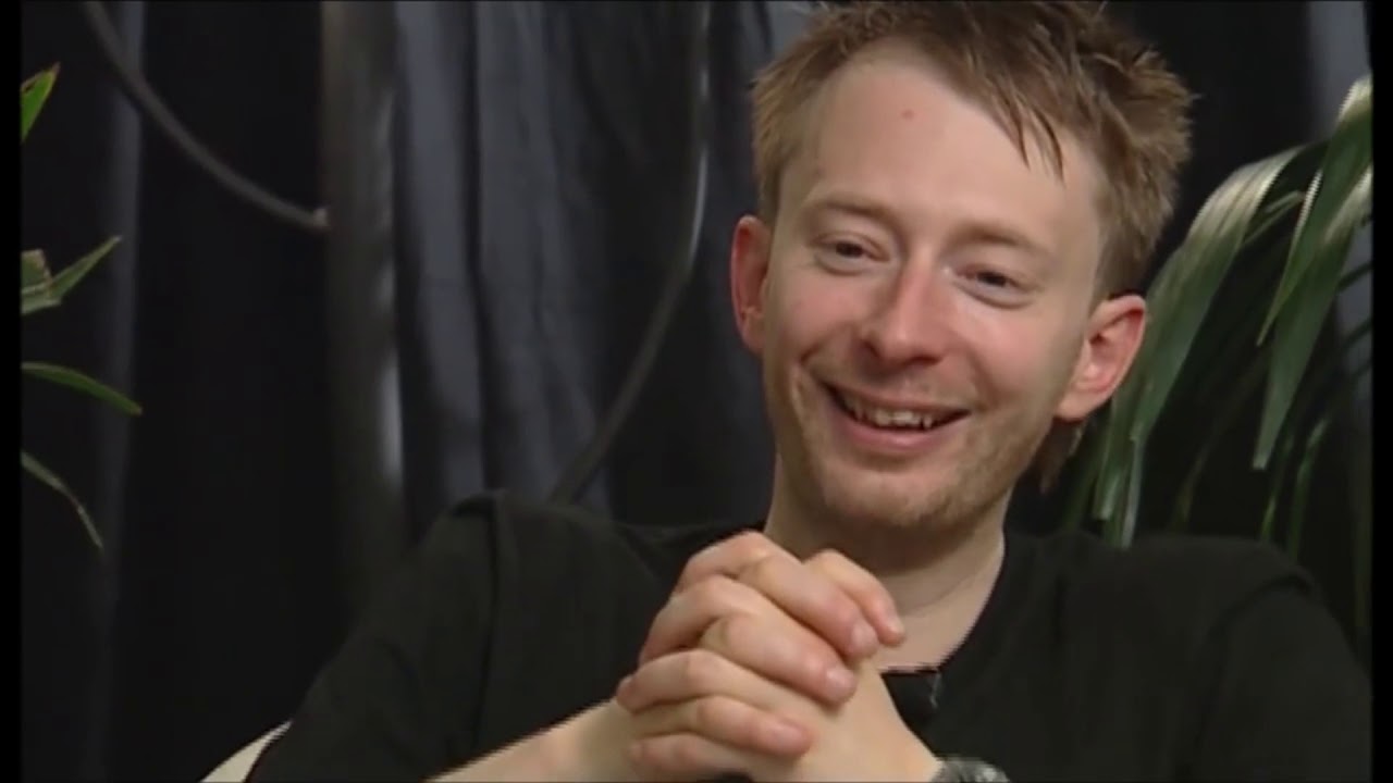 thom yorke laughs