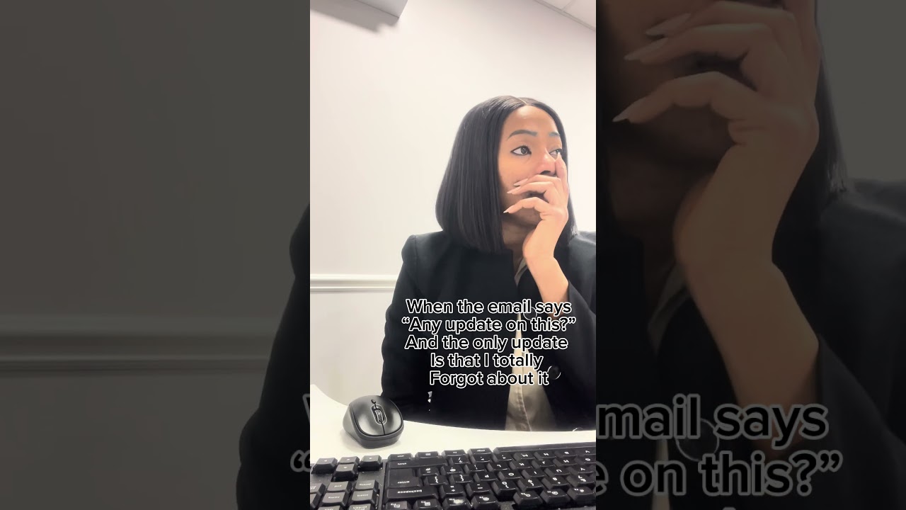 When you get to work and you almost forget yourself 