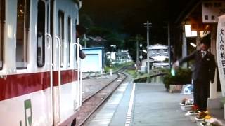 山田線茂市駅にて...キハ52&58