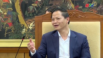 Chủ tịch UBND tỉnh tiếp và làm việc với Tập đoàn Qrovo (Hoa Kỳ)