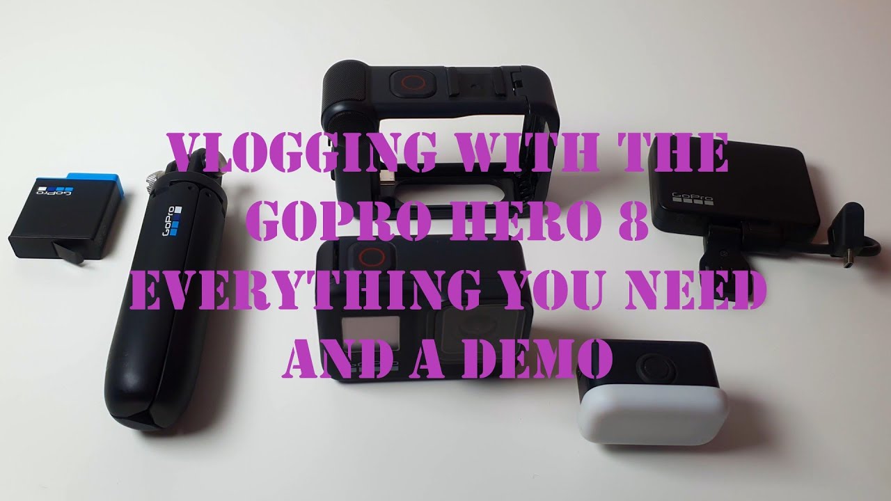 Vlogging with GoPro Hero 8 | Setup | Equipment | Day & Night DEMO | GOPRO VLOGGING |