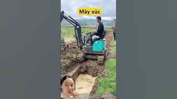 Máy xúc mini đặc biệt tại Trung Quốc