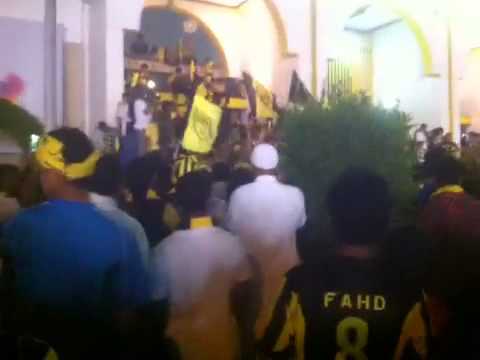 جماهير الذهب في موعد لقاء اكشن يادوري