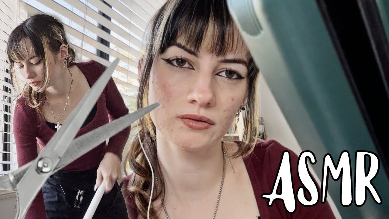ASMR Roleplay: Giving my Favourite Customer a quick haircut ✂️