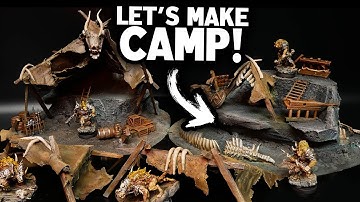 Modular CAMP Terrain for Dungeons & Dragons