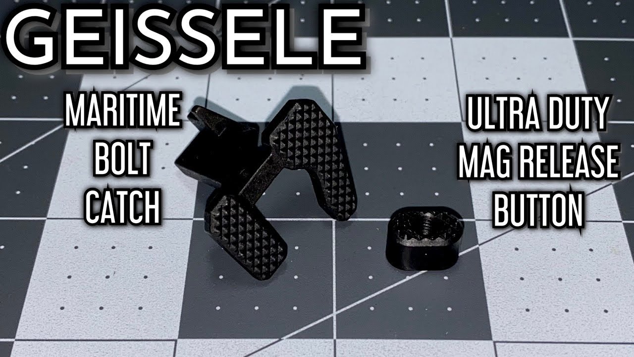 GEISSELE - MARITIME BOLT CATCH - ULTRA DUTY MAG RELEASE BUTTON