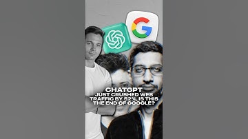 🌐 ChatGPT Just Crushed Web Traffic by 52%, Is This the End of Google?