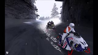 Cold Rider Snowmobile game (Trailer) screenshot 1