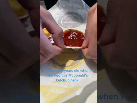 McDonald’s Ketchup Hack