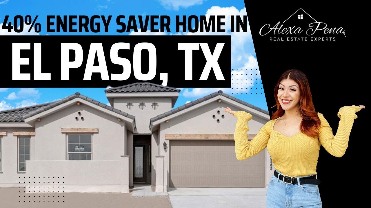 New Build Home to start Living in El Paso Texas | 40% Energy Saving House in El Paso Texas